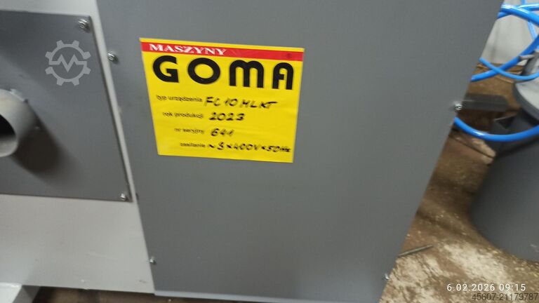 Keilzinkenanlage goma fc10mlkt