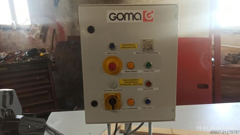 Keilzinkenanlage goma fc10mlkt