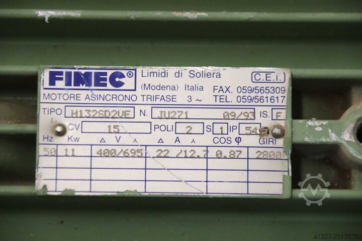 Elektromotor 11 kW 2800 U/min Fimec H132SD2UE