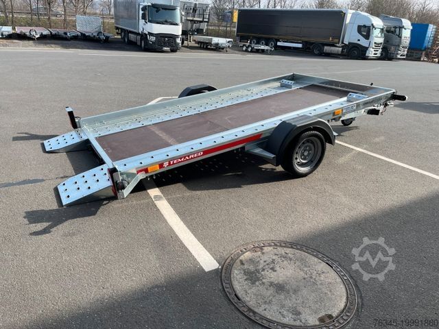 Autotransporter Anhänger TEMARED Car Flat 3518 für PKW bis 1.438 kg - Kippbar