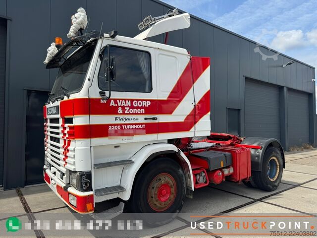 Standard-SZM Scania 142m / V8 / Full Steel / Belgium Truck