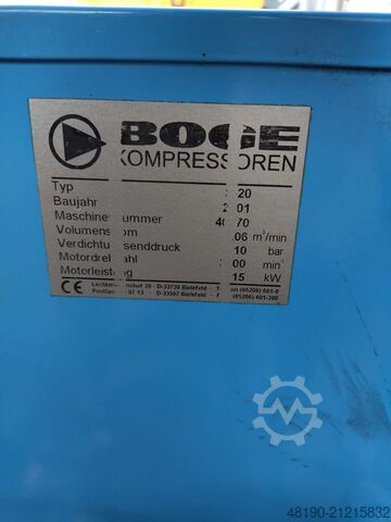 Schraubenkompressor S015694 BOGE S20