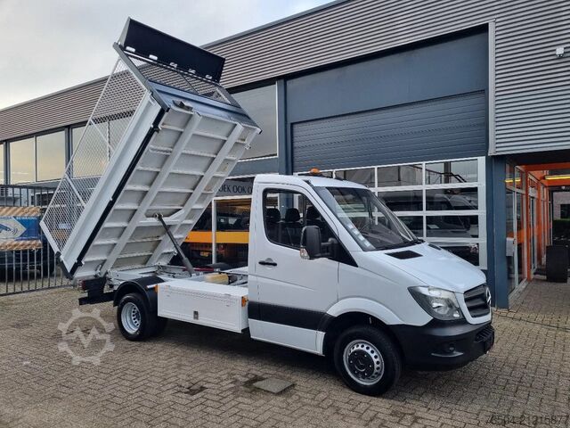 Kipper Mercedes-Benz Sprinter 513 CDI Kipper staal GVW 3500kg Trekg...