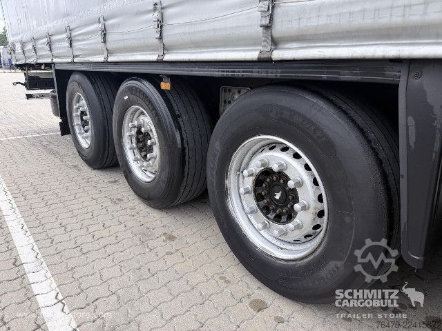 Open semitrailer with tarp Schmitz Cargobull Curtainsider Standard