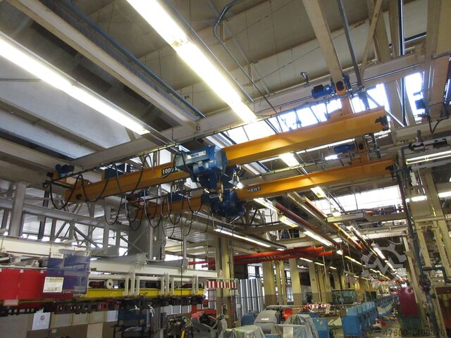 Gantry Crane Crane Track Crane ABUS 1000KG Hängekran Kran Breite 7m Kranhimmel Portalkran Kran Spur 6m