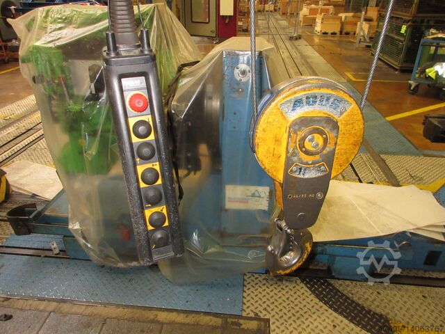 Gantry Crane Crane Track Crane ABUS 1000KG Hängekran Kran Breite 7m Kranhimmel Portalkran Kran Spur 6m