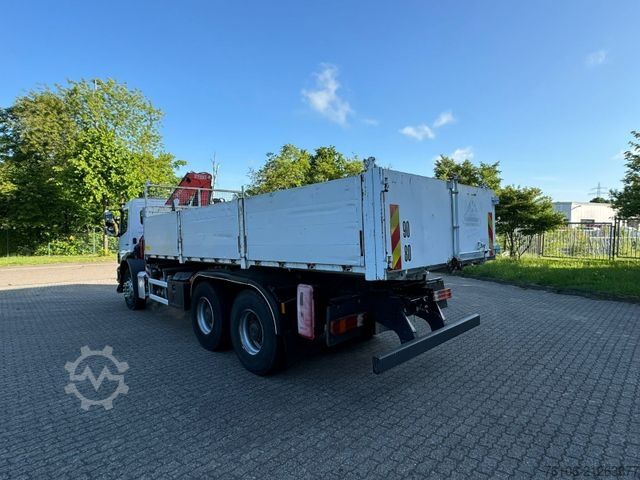 Kipper LKW MERCEDES-BENZ Axor 2633 Kipper mit Kran Fassi F135