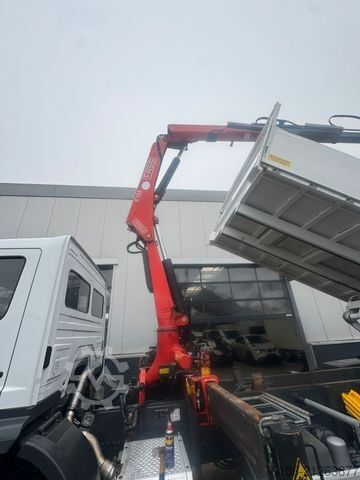 Kipper LKW MERCEDES-BENZ Axor 2633 Kipper mit Kran Fassi F135