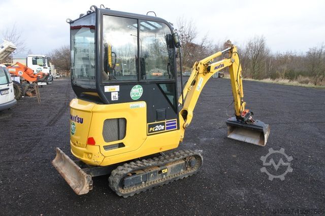 Minibagger KOMATSU PC 20 R-5 / gepflegt / 550 Bh