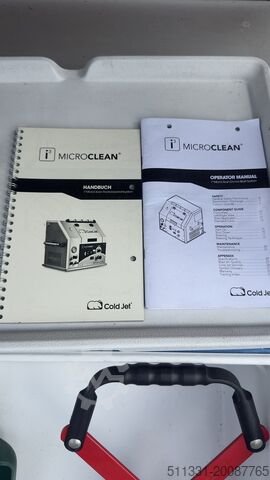 Dry ice blasting machine Cold Jet i3 Microclean DX / PALLET SHAVING