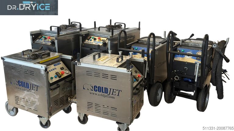 Trockeneisstrahlgerät Cold Jet i3 Microclean DX / PALLET SHAVING