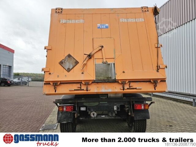 Tipper semitrailer Reisch RHKS-32/18 AL, 40 cbm Alu Kastenmulde