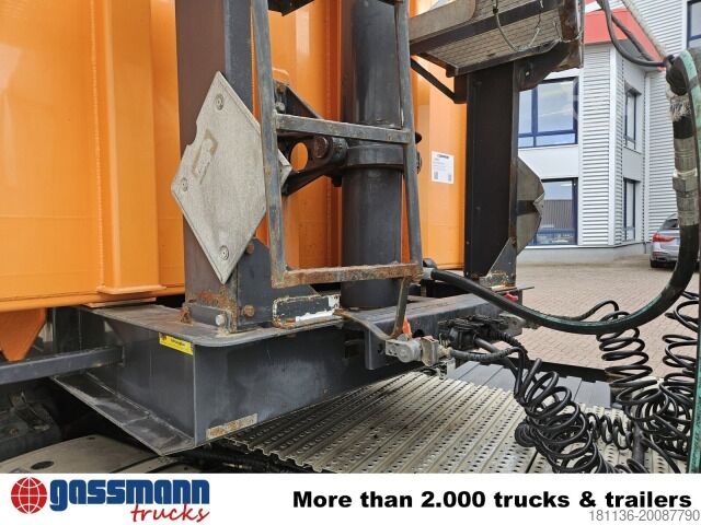 Tipper semitrailer Reisch RHKS-32/18 AL, 40 cbm Alu Kastenmulde