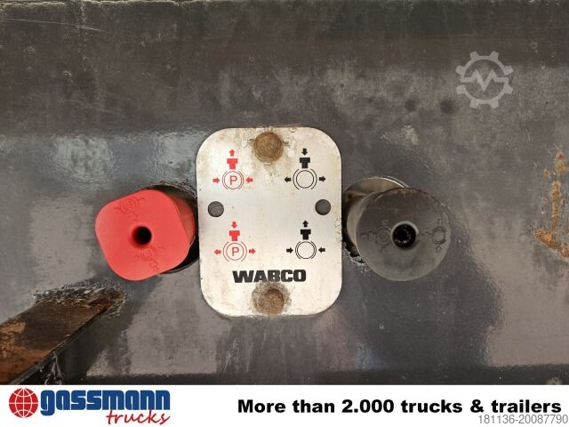 Tipper semitrailer Reisch RHKS-32/18 AL, 40 cbm Alu Kastenmulde