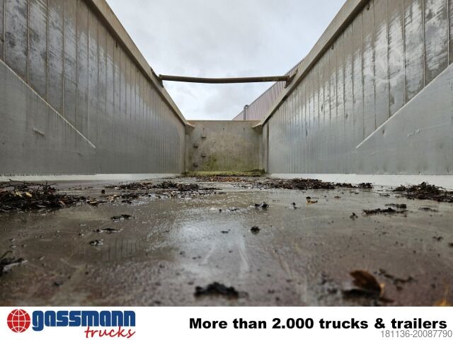 Tipper semitrailer Reisch RHKS-32/18 AL, 40 cbm Alu Kastenmulde
