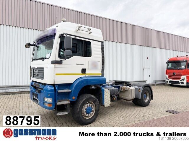 Standard tractor unit MAN TGA 18.440 4x4 BL, Hydraulik