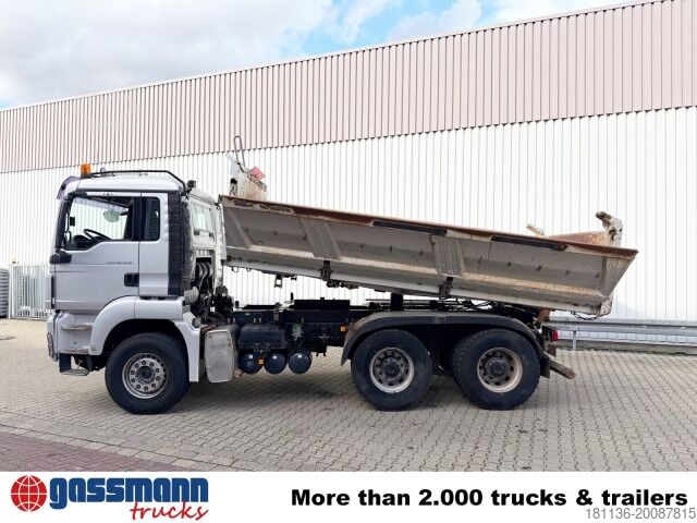 Tipper truck MAN TGS 26.540 6x4 BL, Intarder, Bordmatik