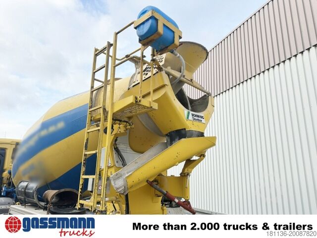 Mobile concrete mixing plant MAN TGS 32.400 8x4 BB, Stetter ca. 9m³