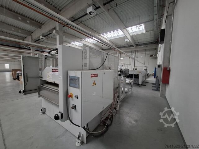 Ausklinkmaschine mit rückfahrbarem Brückenportal und Hubtisch Schoen+Sandt Hungary Kft 5300A