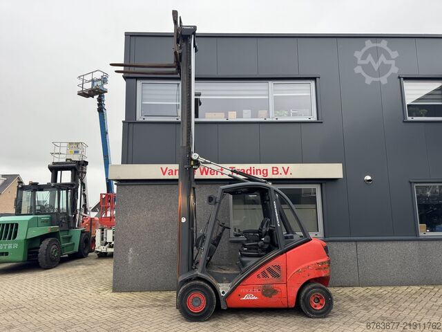 Linde H30D-01 Duplo 445 Seitenschub / Zinkenversteller VW Diesel 2012 LINDE H30D-01 Duplo 445 Sideshift / Vorkversteller VW Diesel 2012