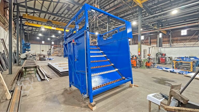 Aufgabebunker mit hydraulischem Schubboden und Sackaufreißer HP5-3035 BRT HARTNER GmbH HP5-3035