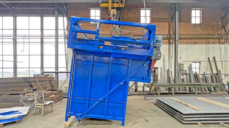 Aufgabebunker mit hydraulischem Schubboden und Sackaufreißer HP5-3035 BRT HARTNER GmbH HP5-3035