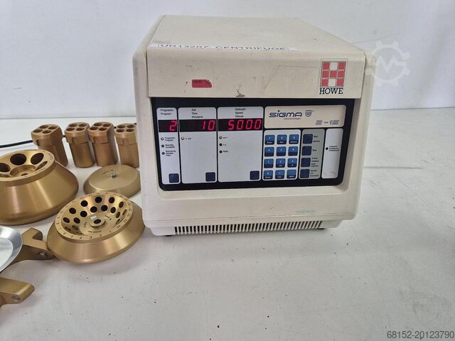 Sigma 2-15 Centrifuge + Accessories Sigma 2-15 Centrifuge 2-15