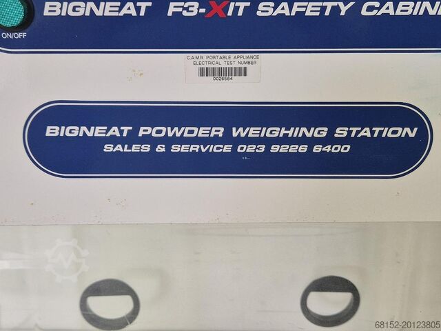 Big Neat. F3-XIT Safety Cabinet Big Neat F3-XIT