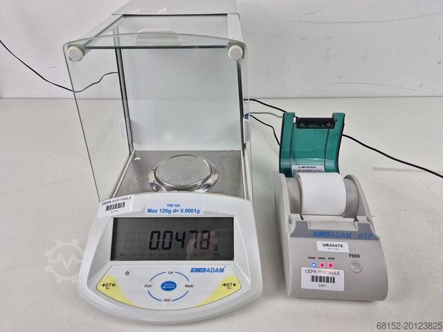 Adam Solent PW124 Analytical Balance + ATP Printer Adam PW124 Analytical Balance + ATP Printer