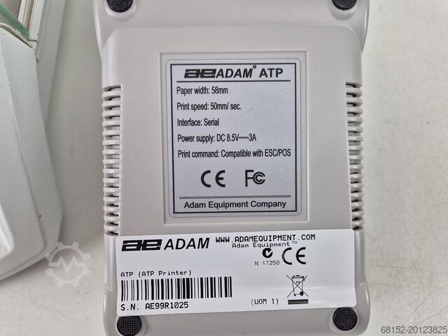 Adam Solent PW124 Analytical Balance + ATP Printer Adam PW124 Analytical Balance + ATP Printer