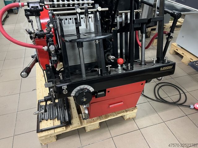 Die cutting, Letterpress machine Heidelberg OHT „windmill” Letterpress