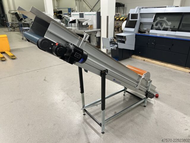 Conveyor belt Conveyor belt for scraps from guillotine M-Fordersysteme
