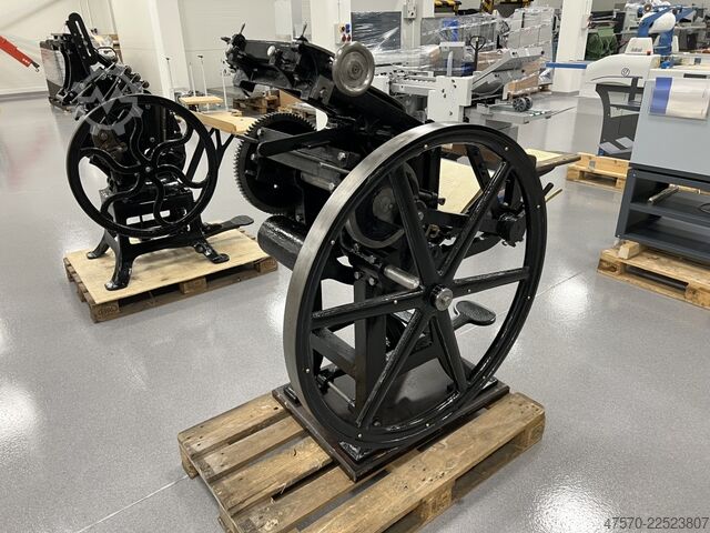 Letterpress machine Emil Kahle Letterpress Machine Platen
