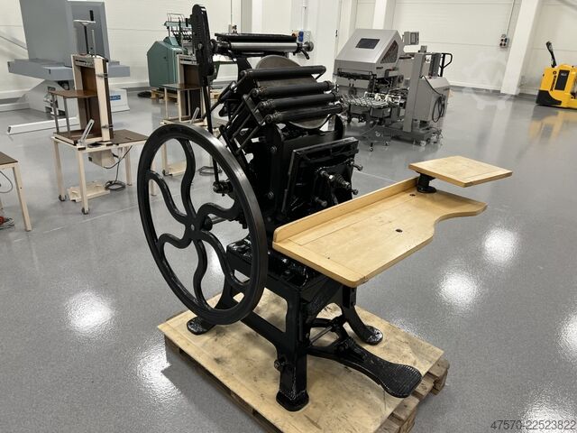 Letterpress machine Letterpress printing press foot operated