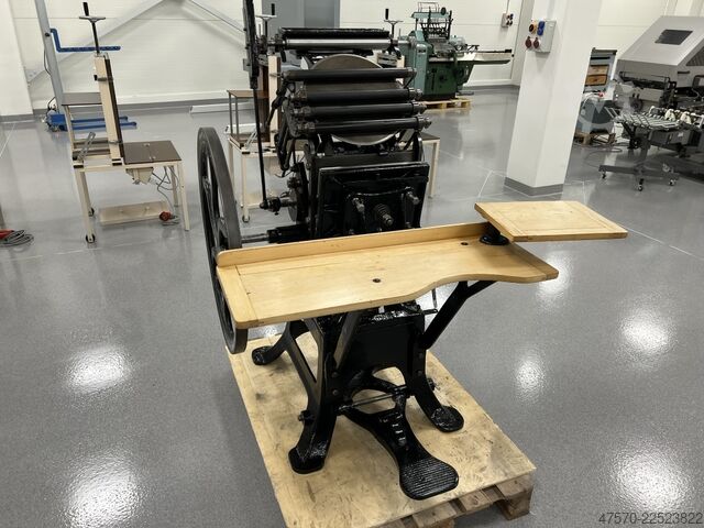 Letterpress machine Letterpress printing press foot operated
