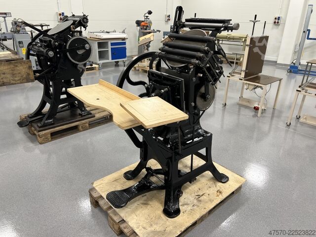 Letterpress machine Letterpress printing press foot operated