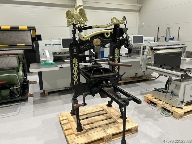 Letterpress machine Columbian Press 1858 Letterpress