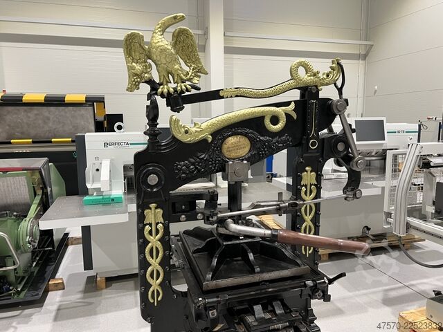 Letterpress machine Columbian Press 1858 Letterpress