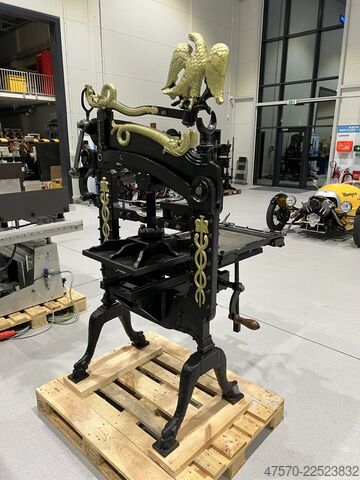 Letterpress machine Columbian Press 1858 Letterpress