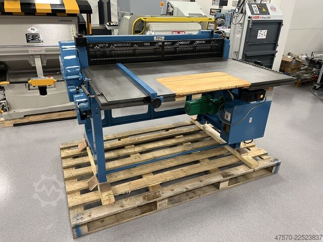 Rotary bookbinding shears, guillotine Poma LS 1300 rotary bookbinding shears