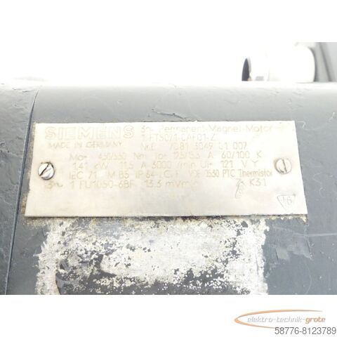 Control unit Siemens 1FT5071-0AF01 - Z SN:E7D81304901007 - generalüberholt! -