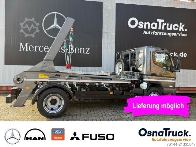 Skip truck FUSO 9C18e "Heimann Absetzkipper" Klima, Nutzl.3240KG