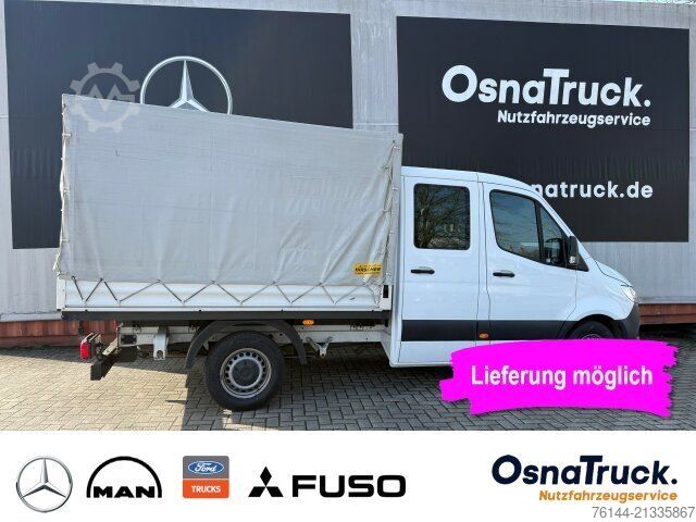 Pritschenwagen MERCEDES-BENZ Sprinter 217 CDI Pritsche/Plane Klima, AHK, MBUX