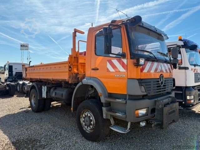 Sonstige MERCEDES-BENZ 1828 4x4 Meiller- Winter- Schalt - Blattfederung