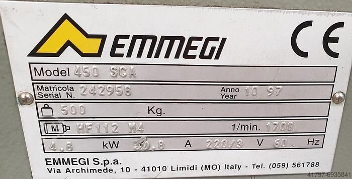 1997 Emmegi 450 SCA Emmegi 450 SCA