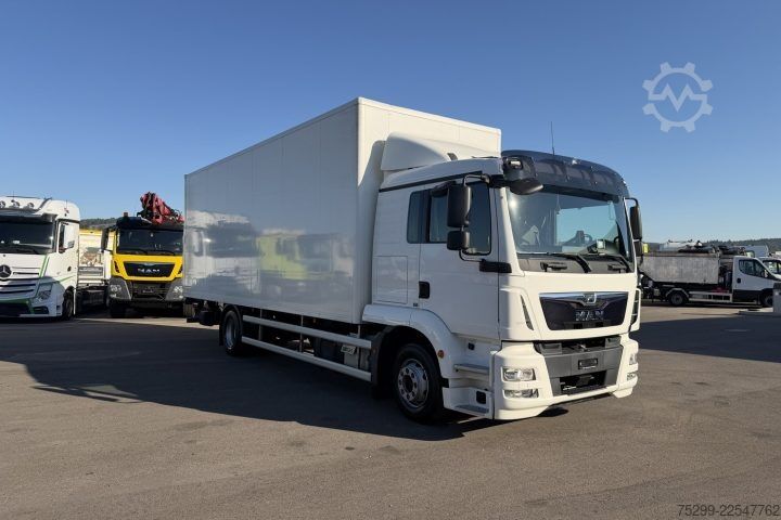Box truck MAN TGM 15.290 4x2 Koffer/HB / Swiss-Vehicle