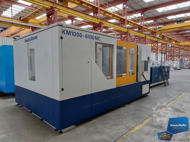 Spritzgießmaschine KraussMaffei neueste MC6 KM1000/6100MC