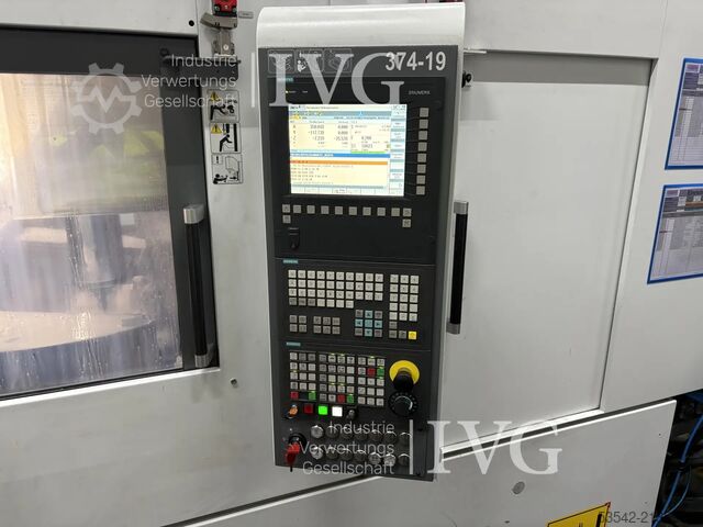 Vertical CNC machining center with workpiece changer CHIRON FZ 15 W