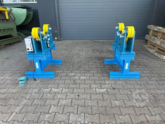 Welding rotary table, turning device Protec Behälterdrehvorrichtung RB 3000
