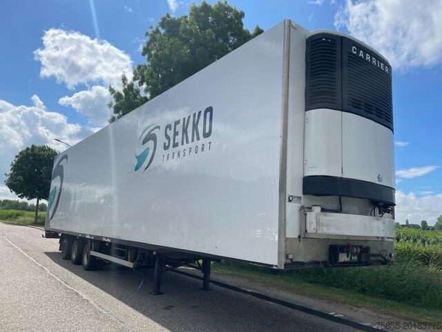 Kühl-/Tiefkühltransport Van Eck DT-3I Mega / Carrier Fridge / 1x PORTAL Damage ...